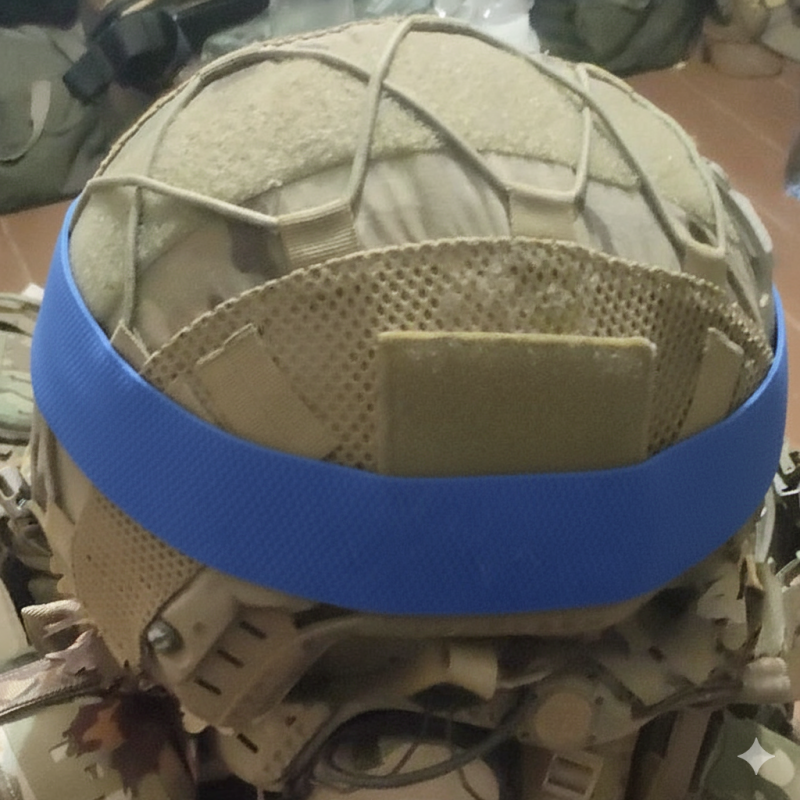 Пов“язка на шолом розпізнавальна військова Пов“язка на шолом розпізнавальна військова